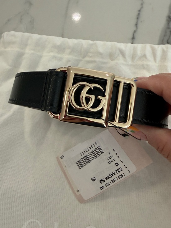 Gucci GG Thin Logo Belt main image 4